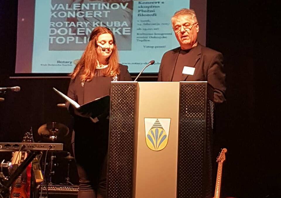 Valentinov koncert Rotary kluba Dolenjske Toplice