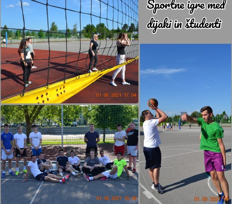 Prvi junijski dan = športne igre