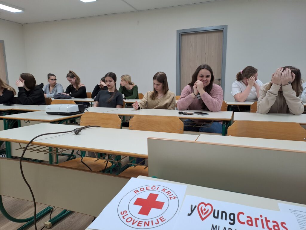 Prostovoljke v DŠD NM.