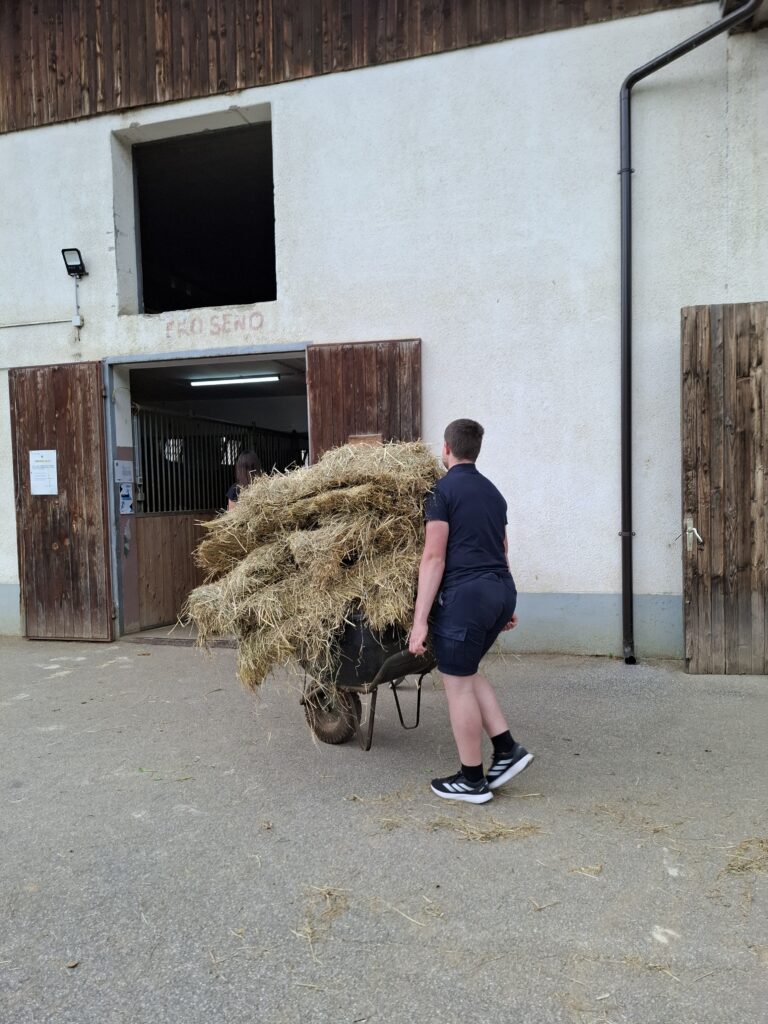 Obisk posestva na CBT Novo mesto.