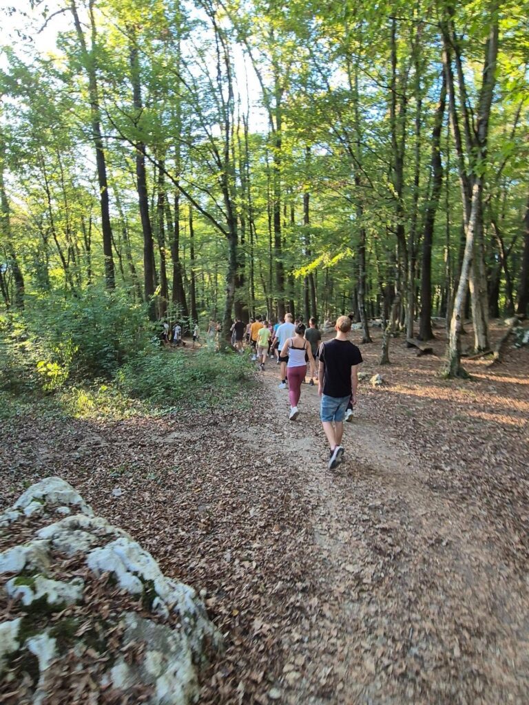 pohod po obrobju mestnega jedra